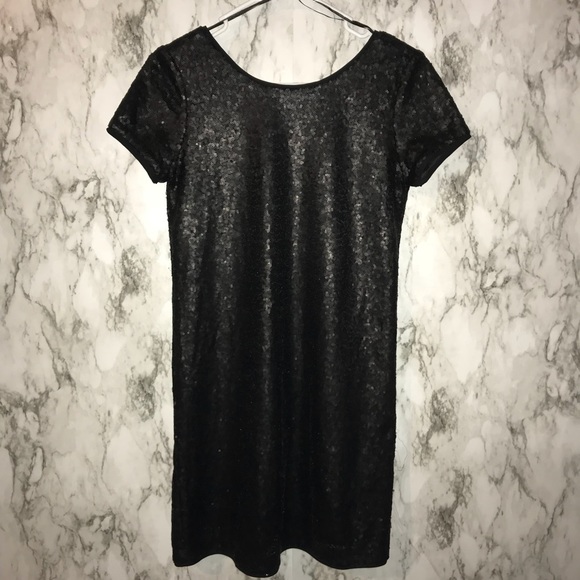 Francesca’s black sequin dress size xs - Picture 3 of 4
